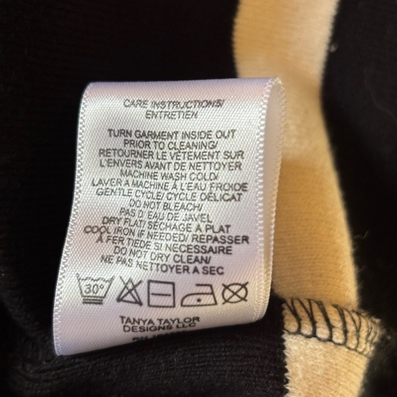 Tanya Taylor Striped Shirley Cold Shoulder Dress - Picture 8 of 9